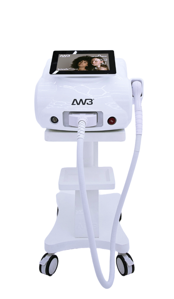 Aw3® Schnelle™ Ultra Laser Hair Removal Machine Allwhite Laser